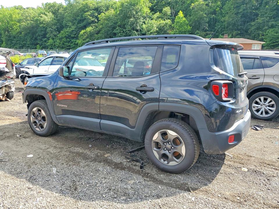 2017 Jeep Renegade VIN ZACCJBAB1HPG29908 COPART salvage auction — FRONT END, MD - CERT OF SALVAGE > 75% DAMAGE, sold $500 on 2026-07-30 (photo 2)