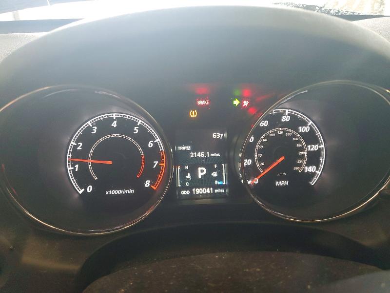2017 Mitsubishi Outlander VIN JA4AR3AU1HZ038948 COPART salvage auction — HAIL, Pa - Certificate Of Salvage, sold $1,650 on 2026-07-22 (photo 9)