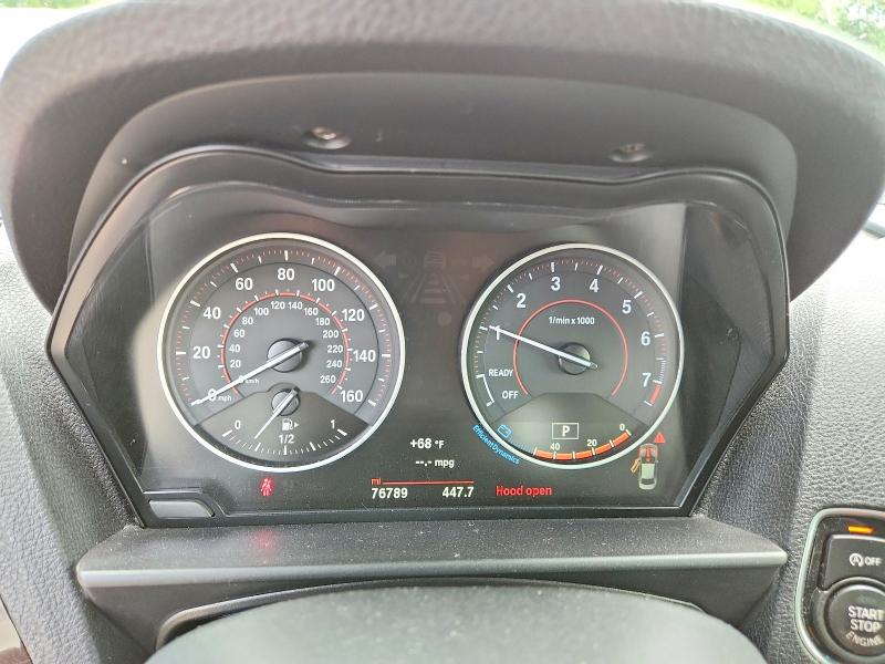 2016 BMW 2er VIN WBA1G9C54GV726580 COPART salvage auction — FRONT END, Wi - Certificate Of Title, sold $3,100 on 2026-08-03 (photo 9)