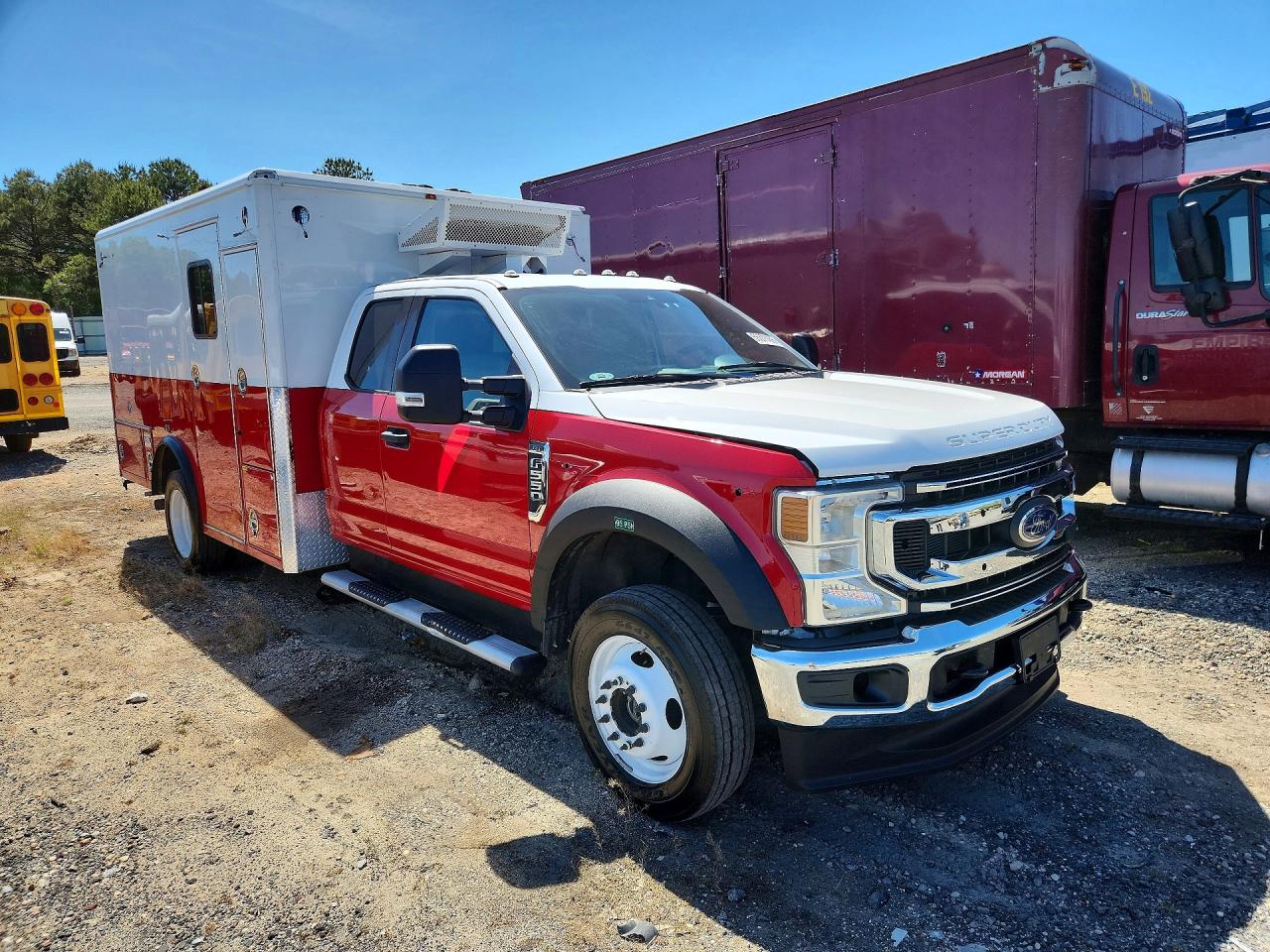 2020 Ford F550 VIN 1FD0X5HT0LED25015 COPART salvage auction — Minor Dent/Scratches, NY - CERTIFICATE OF TITLE, sold $27,750 on 2026-06-29 (photo 4)