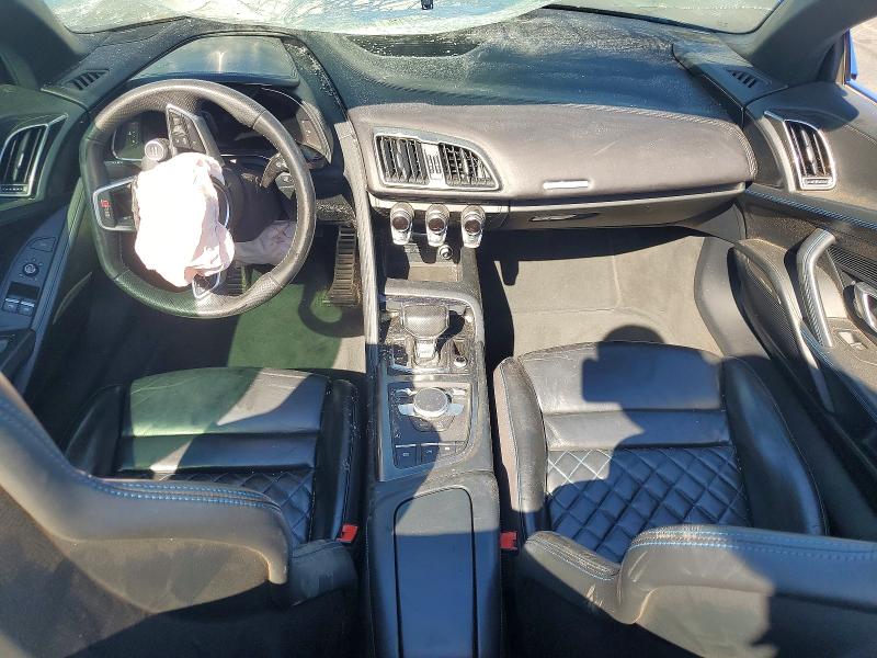 2017 Audi R8 VIN WUAVACFX7H7905009 COPART salvage auction — FRONT END, Ca - Salvage Certificate, sold $38,500 on 2026-08-27 (photo 8)