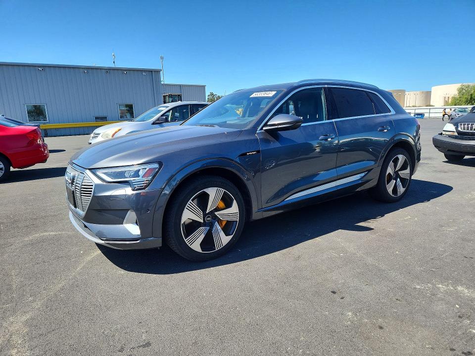 2019 Audi E-tron VIN WA1VAAGEXKB006688 — COPART salvage auction photo