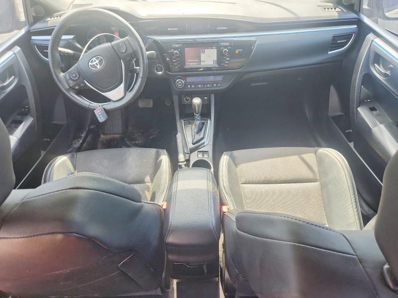 2015 Toyota Corolla VIN 5YFBURHE5FP307549 COPART salvage auction — FRONT END, Tx - Salvage Vehicle Title, sold $4,150 on 2026-07-24 (photo 8)