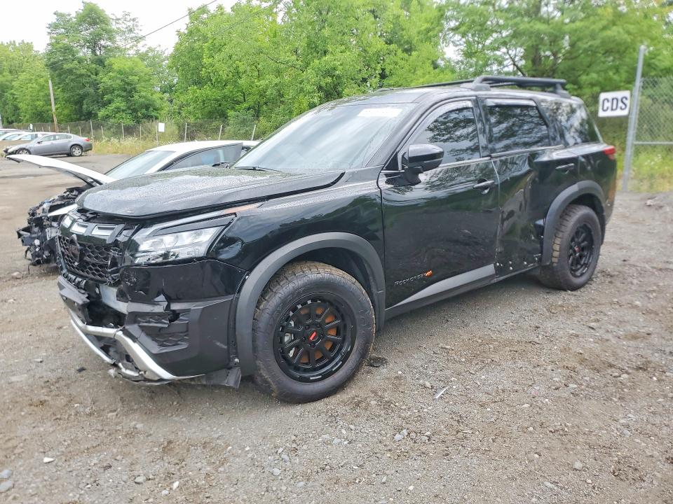2025 Nissan Pathfinder VIN 5N1DR3BD0SC318156 COPART salvage auction — FRONT END, Il - Salvage Certificate, sold $13,300 on 2026-07-28 (photo 1)