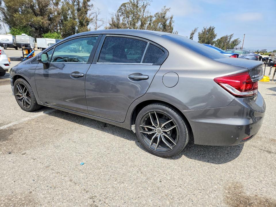 2013 Honda Civic VIN 2HGFB2F50DH513528 COPART salvage auction — FRONT END, Ca - Salvage Certificate, sold $1,600 on 2026-07-02 (photo 2)