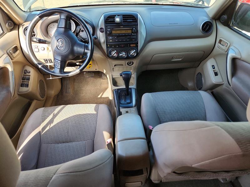 2005 Toyota Rav 4 VIN JTEGD20V050064861 COPART salvage auction — FRONT END, Ca - Salvage Certificate, sold $825 on 2026-07-24 (photo 8)