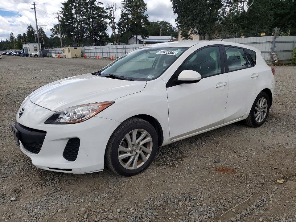 2012 Mazda 3 VIN JM1BL1L82C1572029 COPART salvage auction — FRONT END, WA - BILL OF SALE, sold $275 on 2026-07-10 (photo 1)