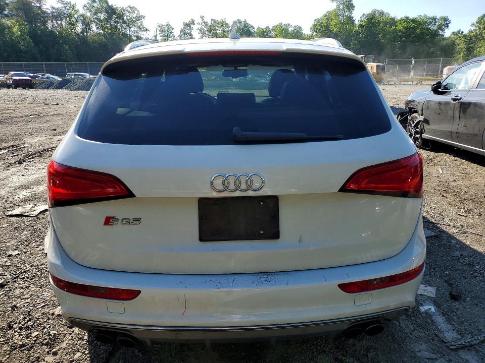 2015 Audi Sq5 VIN WA1VGAFP7FA089929 COPART salvage auction — UNDERCARRIAGE, Md - Cert Of Salvage > 75% Damage, sold $2,550 on 2026-07-10 (photo 6)