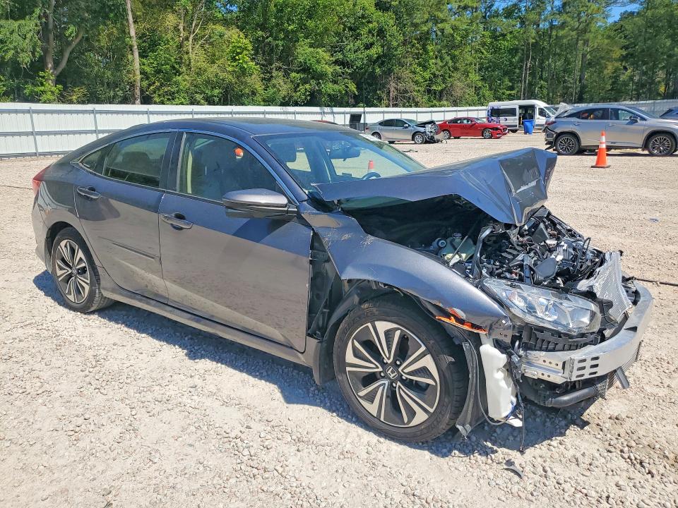 2018 Honda Civic VIN JHMFC1F3XJX012902 COPART salvage auction — FRONT END, Nc - Salvage Certificate Of Title, sold $3,800 on 2026-07-17 (photo 4)