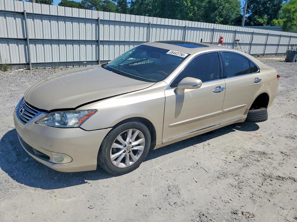 2012 Lexus ES VIN JTHBK1EGXC2495085 COPART salvage auction — SIDE, Nc - Salvage Certificate Of Title, sold $800 on 2026-07-08 (photo 1)