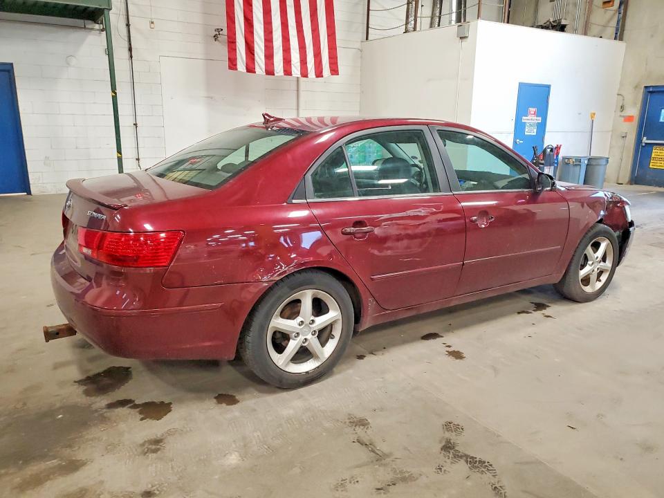 2009 Hyundai Sonata VIN 5NPEU46C09H533064 COPART salvage auction — FRONT END, Mn - Cert Of Title-Salvage, sold $200 on 2026-07-28 (photo 3)