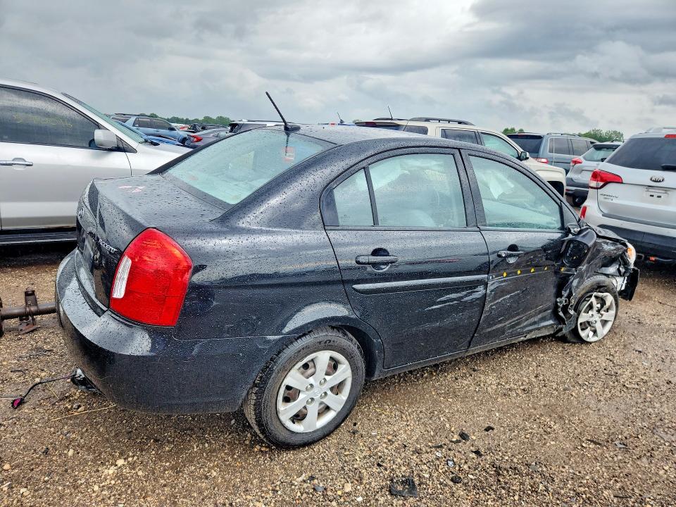 2010 Hyundai Accent VIN KMHCN4AC0AU431233 COPART salvage auction — FRONT END, Wv - Salvage Certificate, sold $250 on 2026-07-30 (photo 3)