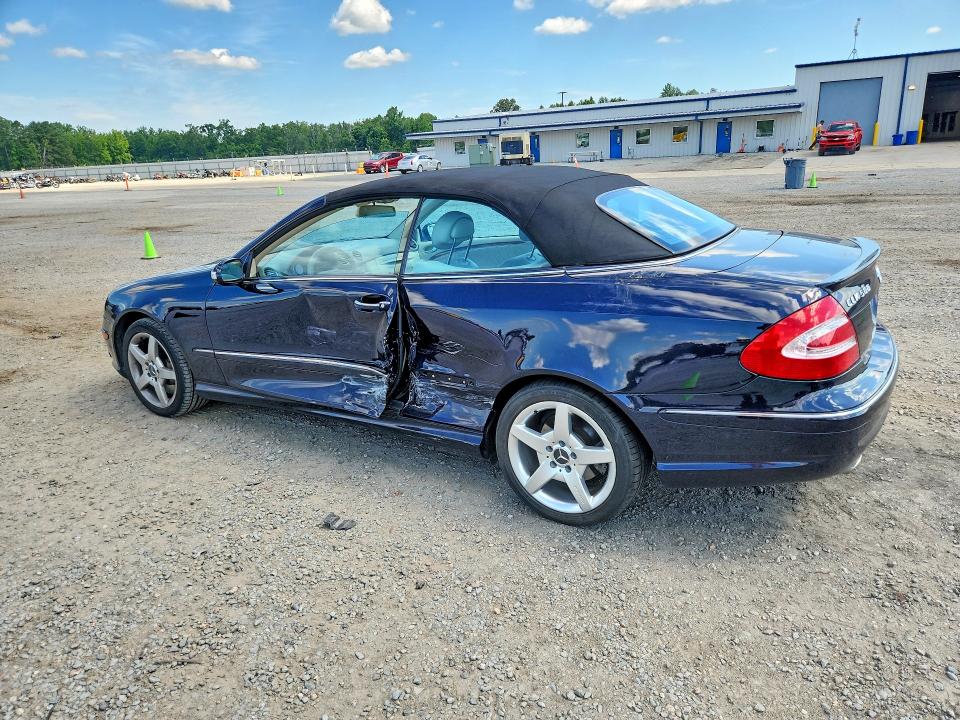2005 Mercedes-benz Clk-klasse VIN WDBTK75GX5T035185 COPART salvage auction — SIDE, NC - SALVAGE CERTIFICATE OF TITLE, sold $500 on 2026-08-03 (photo 2)
