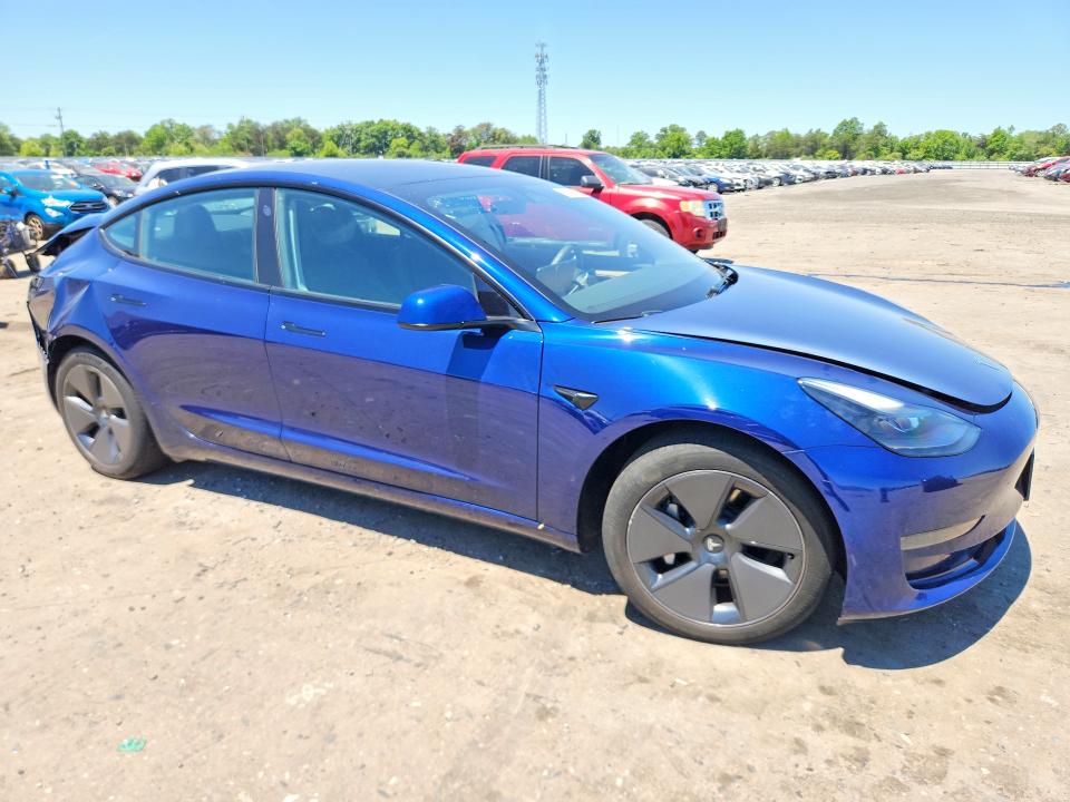 2023 Tesla VIN 5YJ3E1EA6PF658651 COPART salvage auction — REAR END, Va - Cert Of Title - Salvage, sold $7,300 on 2026-07-29 (photo 4)