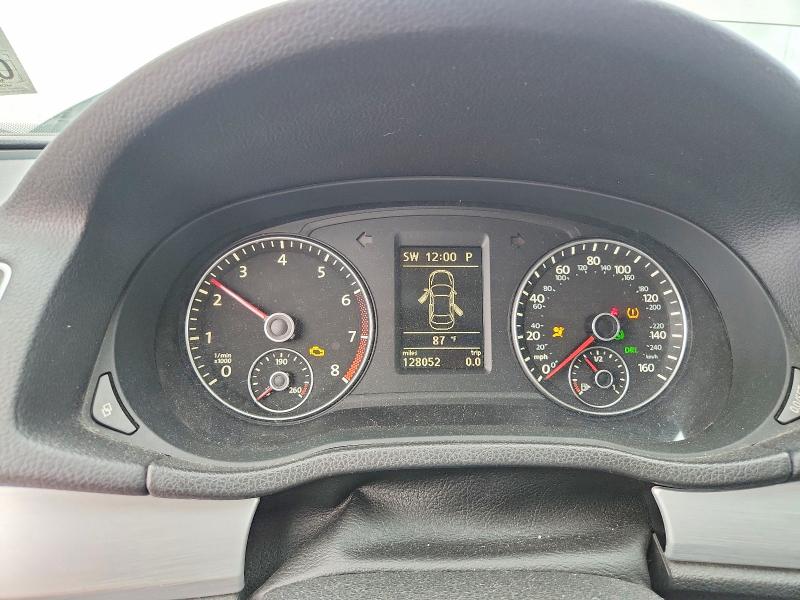 2012 Volkswagen Passat VIN 1VWBH7A37CC103497 COPART salvage auction — MECHANICAL, LA - CERTIFICATE OF TITLE, sold $1,401 on 2026-07-02 (photo 9)