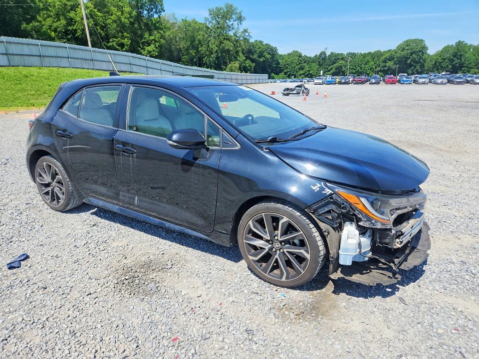2020 Toyota Corolla VIN JTNC4RBE7L3076800 COPART salvage auction — FRONT END, Nc - Salvage Certificate Of Title, sold $175 on 2026-07-29 (photo 4)