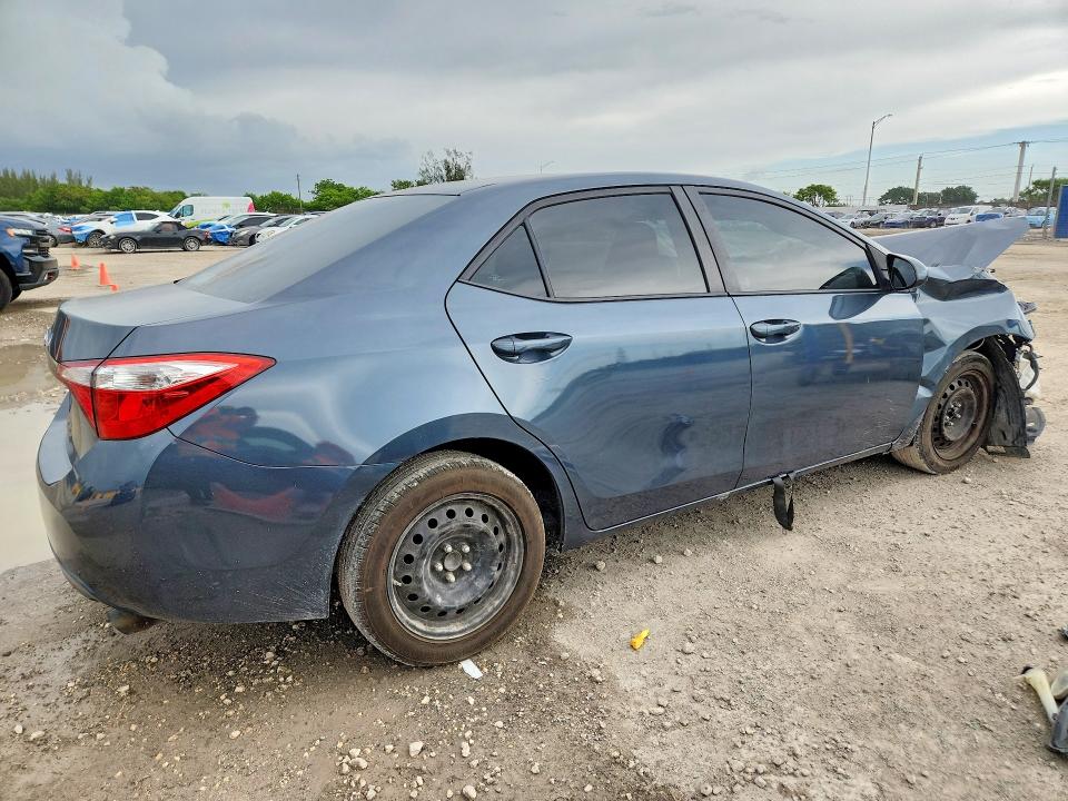 2014 Toyota VIN 5YFBURHE7EP036217 COPART salvage auction — FRONT END, Fl - Certificate Of Title, sold $1,300 on 2026-07-14 (photo 3)