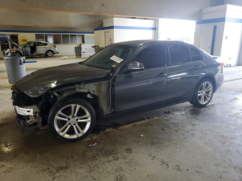 2016 BMW 3 series VIN WBA8E3G53GNU03861 COPART salvage auction — FRONT END, WV - CERTIFICATE OF TITLE, sold $275 on 2026-07-28 (photo 1)