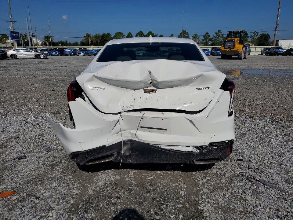 2021 Cadillac Ct4 VIN 1G6DA5RK5M0145284 COPART salvage auction — REAR END, Fl - Cert Of Title Slvg Rebuildable, sold $7,800 on 2026-07-31 (photo 6)