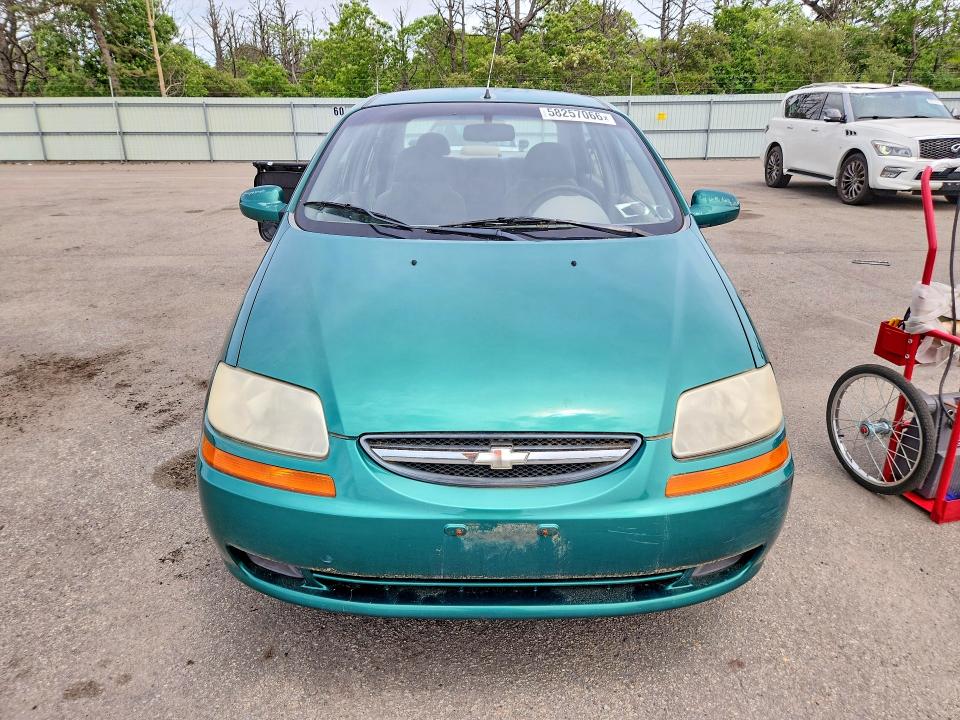 2004 Chevrolet Aveo VIN KL1TD52684B208662 COPART salvage auction — MINOR DENT/SCRATCHES, Ny - Certificate Of Title, sold $425 on 2026-07-08 (photo 5)