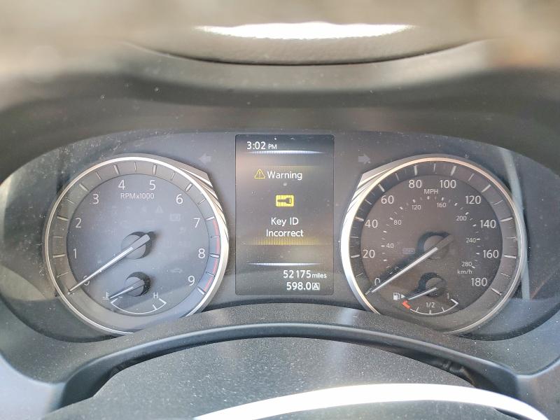 2020 Infiniti VIN JN1EV7AP9LM202072 COPART salvage auction — FRONT END, Ca - Salvage Certificate, sold $5,100 on 2026-07-30 (photo 9)