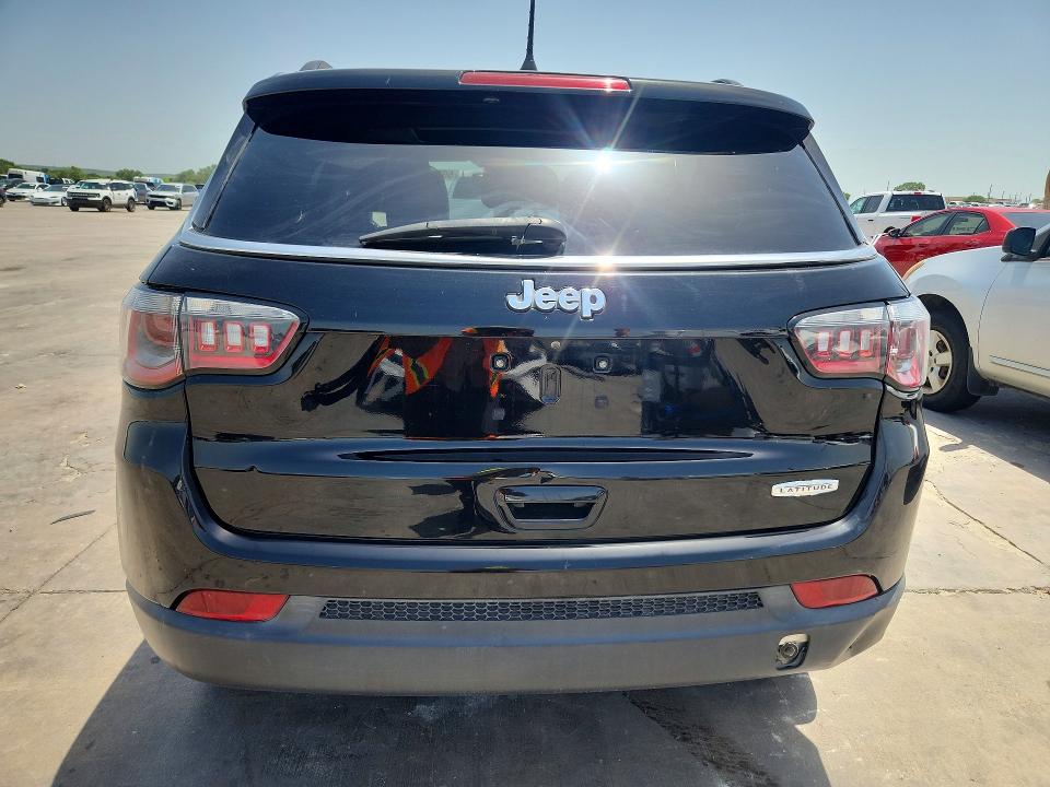 2020 Jeep Compass VIN 3C4NJCBB7LT144395 COPART salvage auction — NORMAL WEAR, Tx - Certificate Of Title (P), sold $2,200 on 2026-07-09 (photo 6)