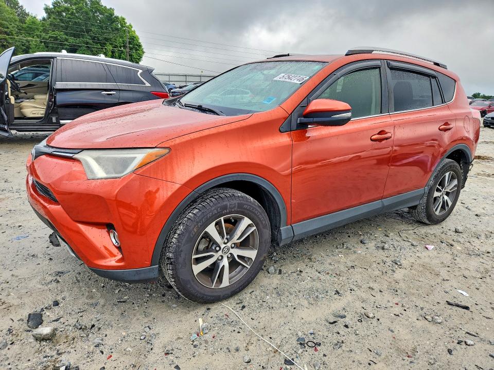 2016 Toyota Rav 4 VIN JTMWFREV1GJ096808 COPART salvage auction — REAR END, Ga - Cert Of Title-Salvage, sold $4,450 on 2026-07-08 (photo 1)