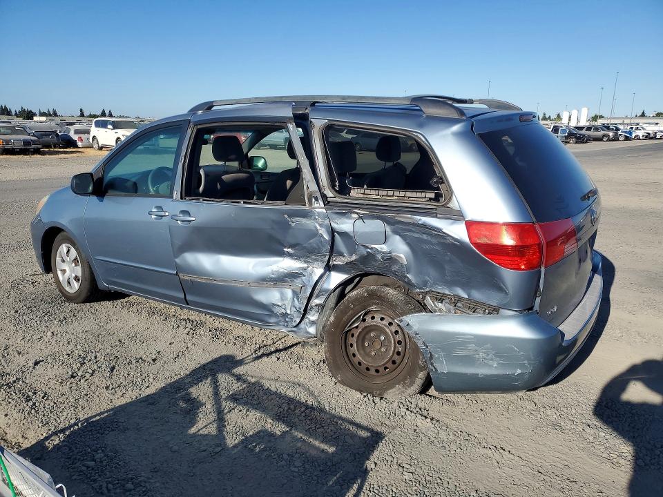 2004 Toyota Sienna VIN 5TDZA23C74S033960 COPART salvage auction — SIDE, Ca - Salvage Certificate, sold $625 on 2026-07-14 (photo 2)