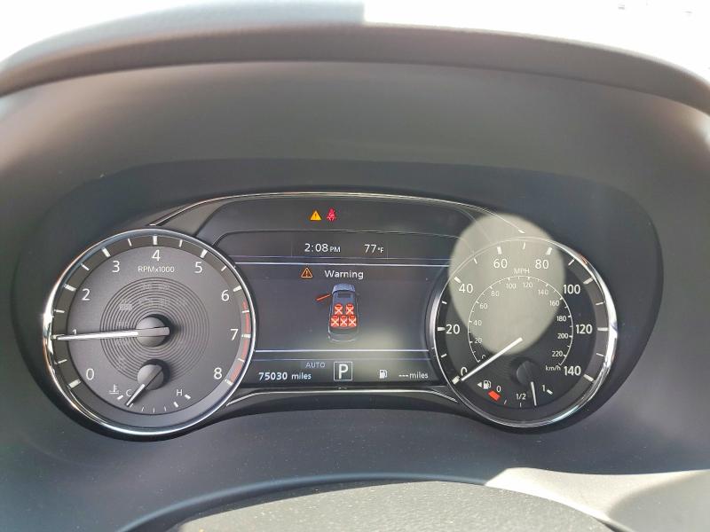 2021 Infiniti Qx80 VIN JN8AZ2BE9M9272115 COPART salvage auction — BURN, OH - CERT OF TITLE-SALVAGE, sold $24,600 on 2026-07-22 (photo 9)