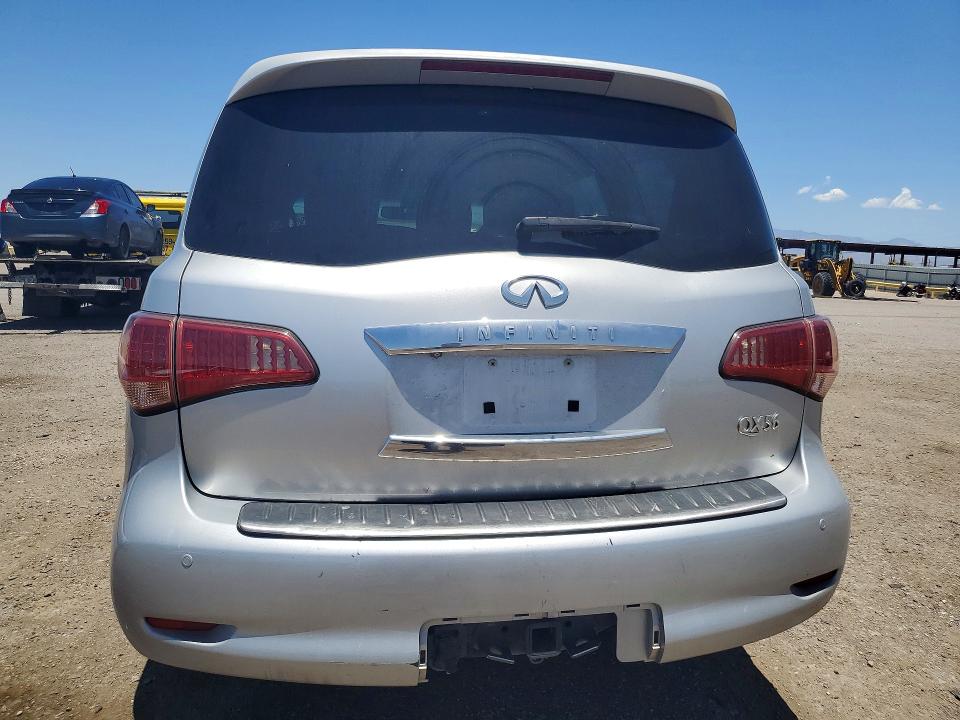 2012 Infiniti VIN JN8AZ2ND2C9715285 COPART salvage auction — FRONT END, Az - Cert Of Title - Salvage, sold $225 on 2026-07-24 (photo 6)
