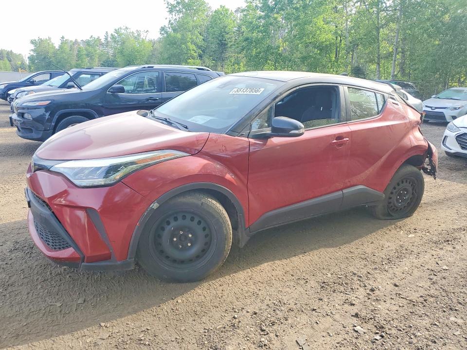 2020 Toyota C-hr VIN JTNKHMBX7L1079003 COPART salvage auction — REAR END, ON - PERMIT SALVAGE, sold $4,500 on 2026-07-14 (photo 1)