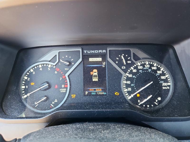 2024 Toyota Tundra VIN 5TFLA5DB6RX237339 COPART salvage auction — VANDALISM, On - Permit No Brand - Unfit, sold $21,450 on 2026-07-28 (photo 9)