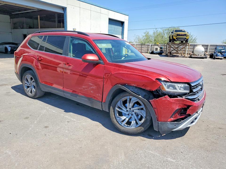 2023 Volkswagen Atlas VIN 1V2WR2CA2PC521437 COPART salvage auction — FRONT END, Tx - Salvage Vehicle Title, sold $6,600 on 2026-07-31 (photo 4)