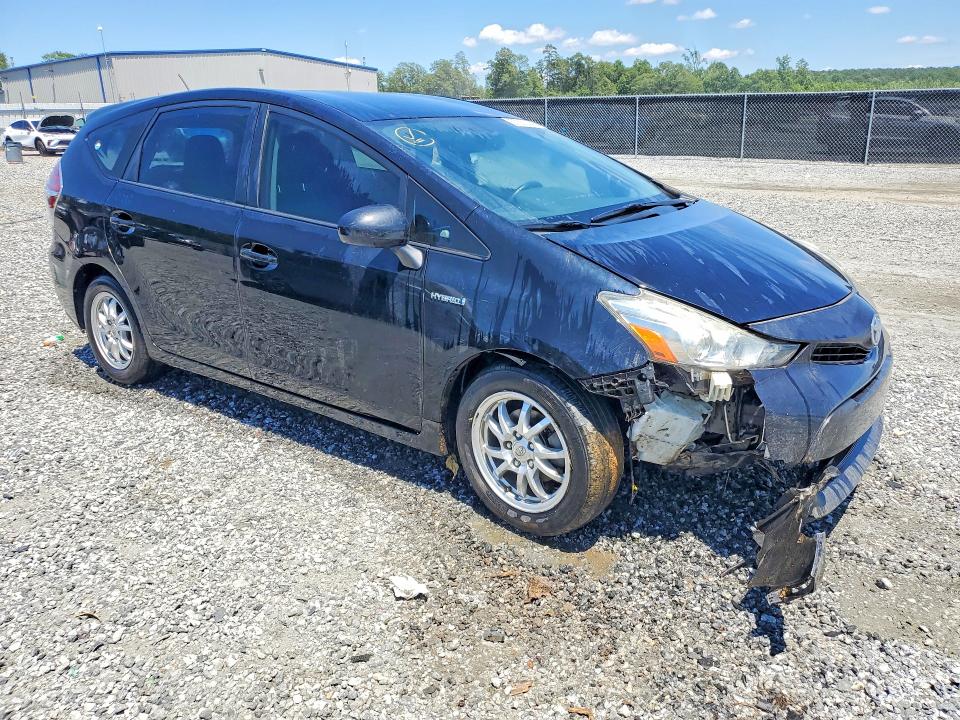2015 Toyota Prius VIN JTDZN3EU9FJ026363 COPART salvage auction — FRONT END, Nc - Salvage Certificate Of Title, sold $600 on 2026-07-29 (photo 4)