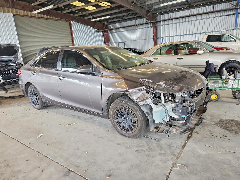2017 Toyota VIN 4T1BF1FK2HU710801 COPART salvage auction — FRONT END, Ca - Salvage Certificate, sold $1,450 on 2026-07-09 (photo 4)