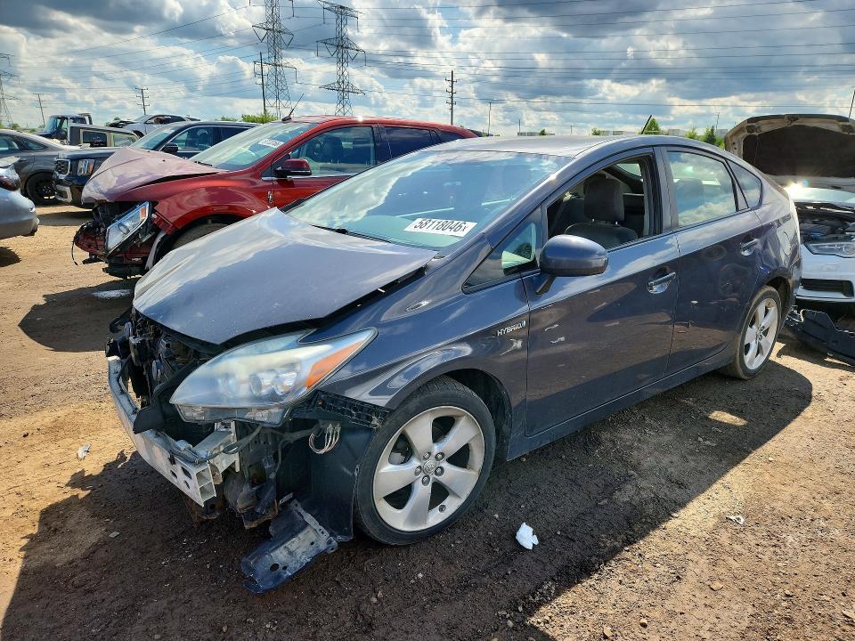 2010 Toyota Prius VIN JTDKN3DU8A0230170 COPART salvage auction — FRONT END, IL - SALVAGE CERTIFICATE, sold $225 on 2026-07-28 (photo 1)