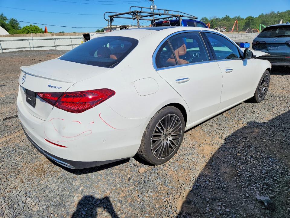 2023 Mercedes-benz C-klasse VIN W1KAF4HB9PR081916 COPART salvage auction — FRONT END, Nj - Cert Of Title-Salvage, sold $375 on 2026-07-21 (photo 3)