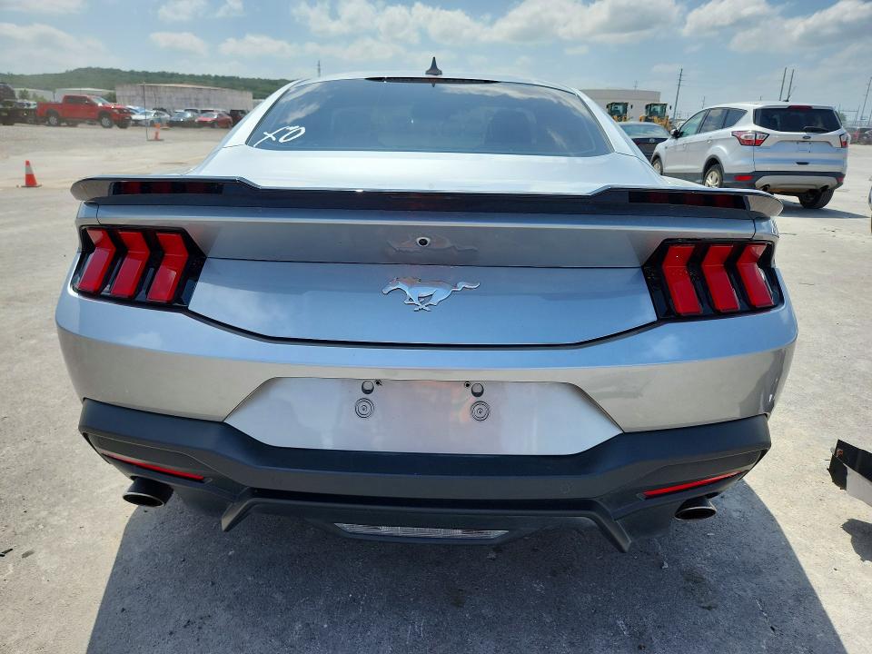 2024 Ford Mustang VIN 1FA6P8TH3R5126140 COPART salvage auction — SIDE, Ok - Cert Of Title-Salvage, sold $12,500 on 2026-07-31 (photo 6)