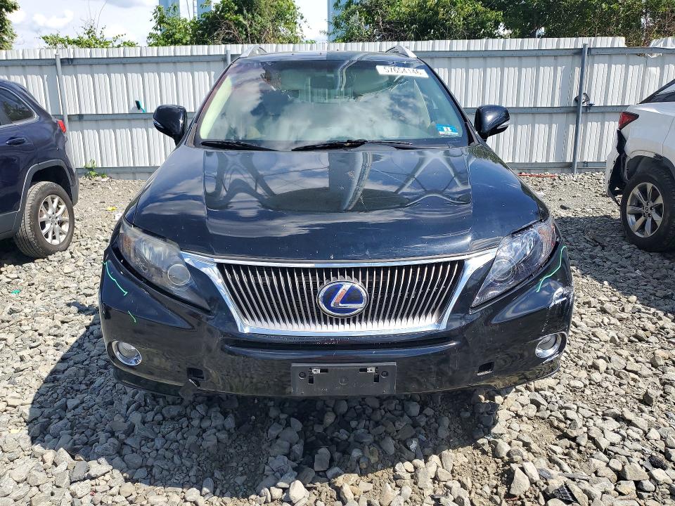 2010 Lexus Rx 450h VIN JTJBC1BA9A2004336 COPART salvage auction — MINOR DENT/SCRATCHES, Nj - Cert Of Title-Salvage, sold $1,900 on 2026-07-29 (photo 5)