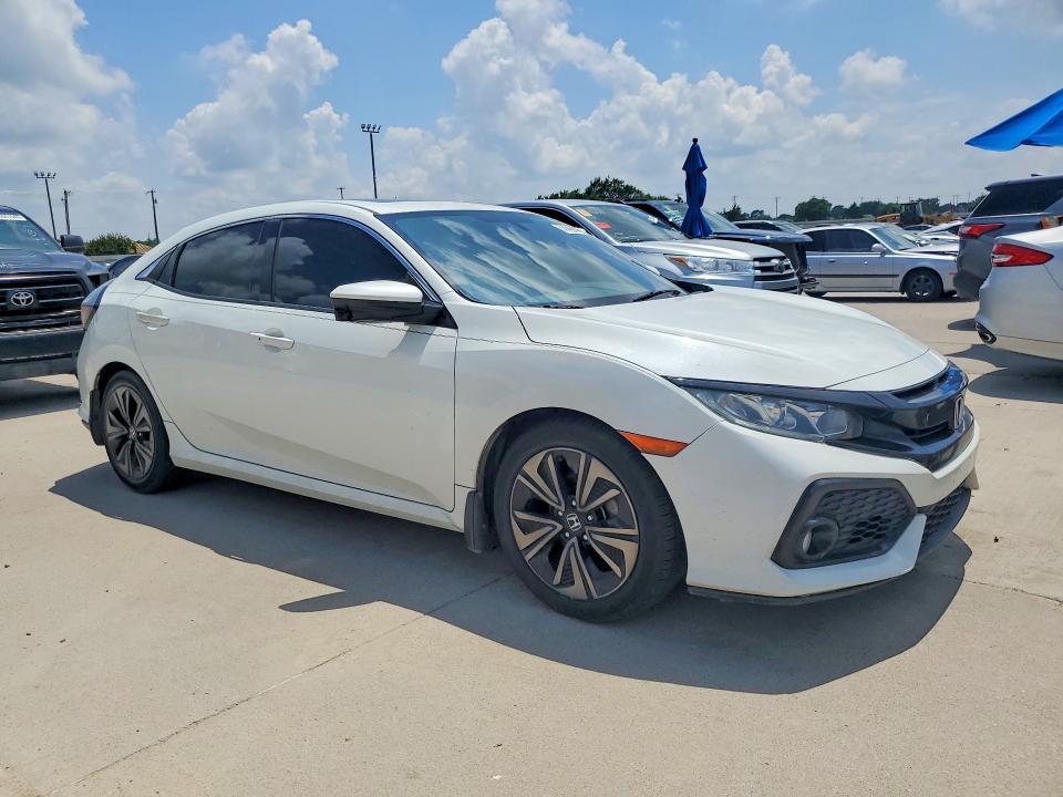2017 Honda Civic VIN SHHFK7H53HU210245 COPART salvage auction — SIDE, Tx - Salvage Vehicle Title, sold $3,350 on 2026-07-20 (photo 4)