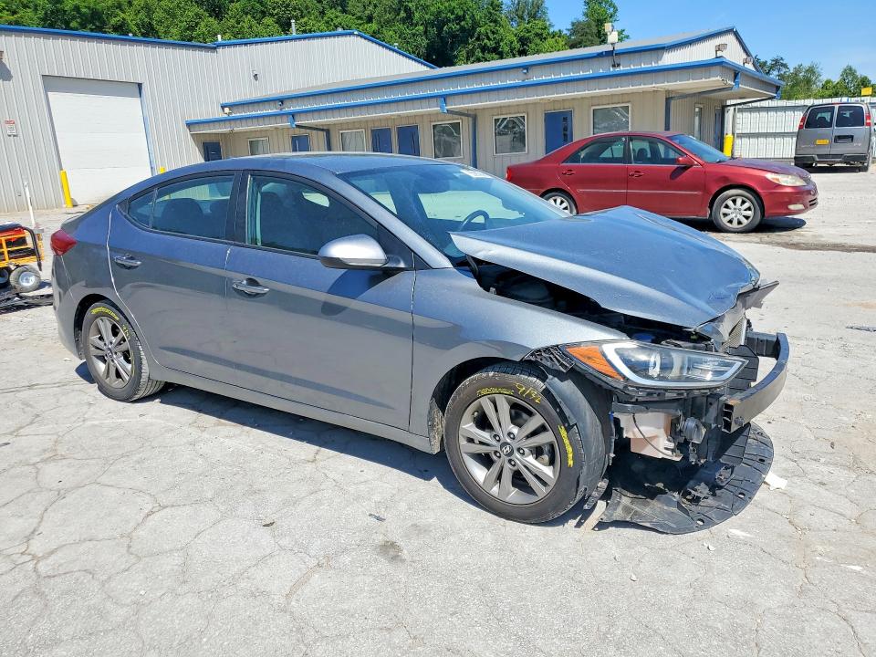 2018 Hyundai Elantra VIN KMHD84LF5JU518757 COPART salvage auction — FRONT END, Oh - Cert Of Title-Salvage, sold $1,850 on 2026-07-09 (photo 4)