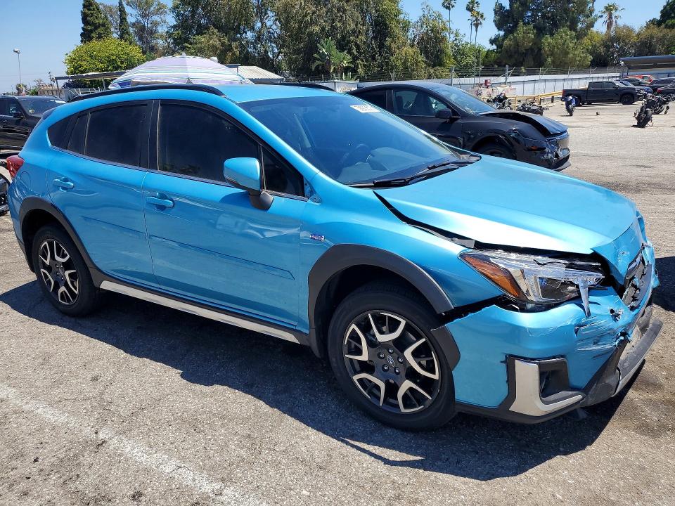 2019 Subaru VIN JF2GTDEC7KH352739 COPART salvage auction — FRONT END, Ca - Salvage Certificate, sold $3,950 on 2026-07-31 (photo 4)