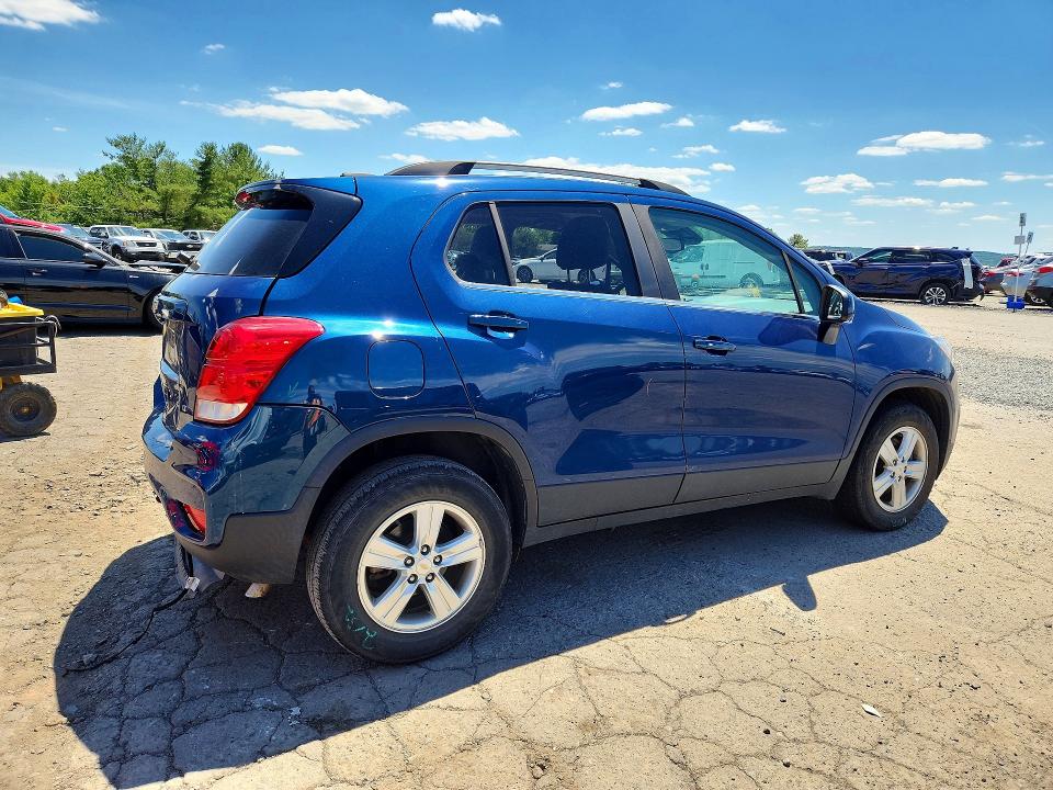 2020 Chevrolet Trax VIN KL7CJPSB2LB331850 COPART salvage auction — REAR END, Pa - Certificate Of Salvage, sold $600 on 2026-07-31 (photo 3)