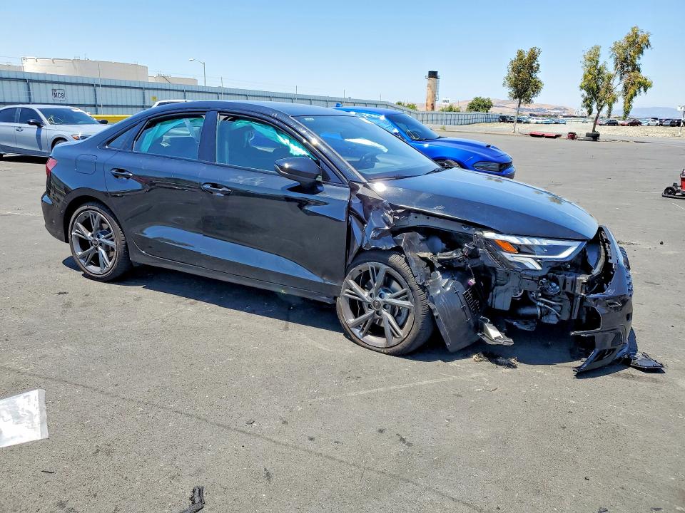 2024 Audi VIN WAUGUDGY6RA137633 COPART salvage auction — FRONT END, Ca - Salvage Certificate, sold $6,200 on 2026-07-06 (photo 4)
