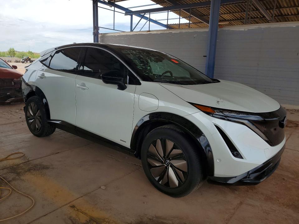 2023 Nissan Ariya VIN JN1BF0BA0PM403947 COPART salvage auction — REAR END, Az - Cert Of Title - Salvage, sold $6,400 on 2026-07-02 (photo 4)