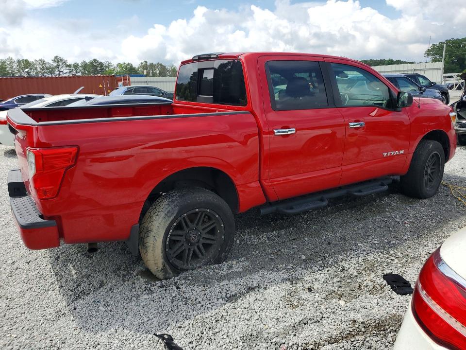 2021 Nissan TITAN VIN 1N6AA1EF5MN512346 COPART salvage auction — MECHANICAL, Ga - Certificate Of Title, sold $7,000 on 2026-07-28 (photo 3)