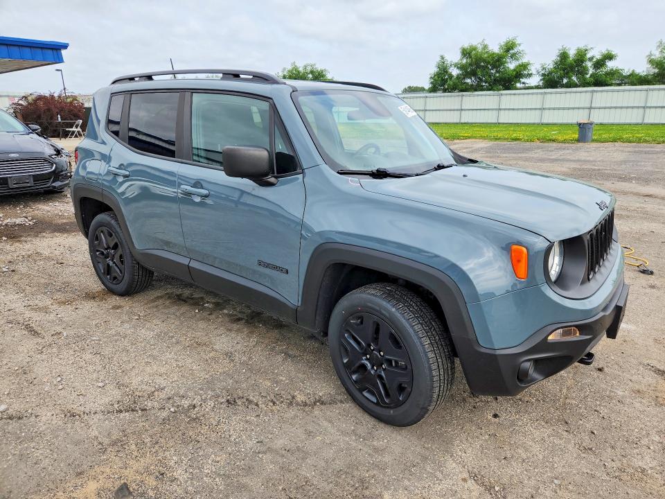 2018 Jeep Renegade VIN ZACCJBAB9JPH25579 COPART salvage auction — FRONT END, Wi - Certificate Of Title, sold $200 on 2026-07-21 (photo 4)