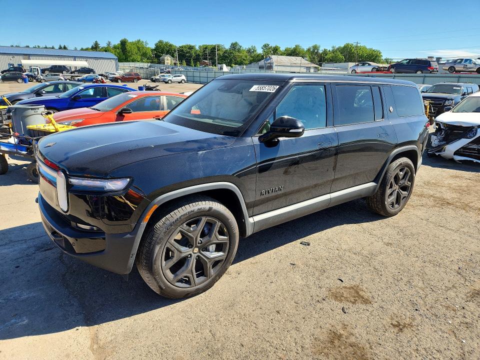 2025 Rivian VIN 7PDSGBBA6SN063849 COPART salvage auction — SIDE, Pa - Certificate Of Salvage, sold $19,100 on 2026-07-21 (photo 1)