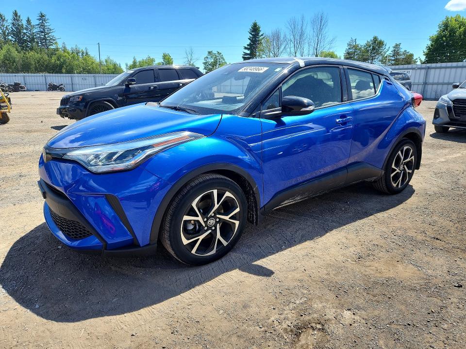 2022 Toyota C-hr VIN JTNKHMBX5N1130341 COPART salvage auction — SIDE, ON - PERMIT NO BRAND - UNFIT, sold $2,550 on 2026-07-28 (photo 1)