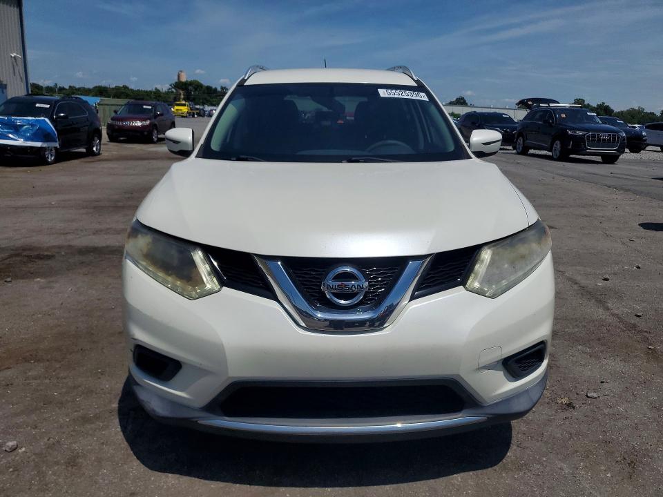 2016 Nissan VIN KNMAT2MT2GP604663 COPART salvage auction — SIDE, FL - CERT OF TITLE SLVG REBUILDABLE, sold $1,500 on 2026-07-15 (photo 5)